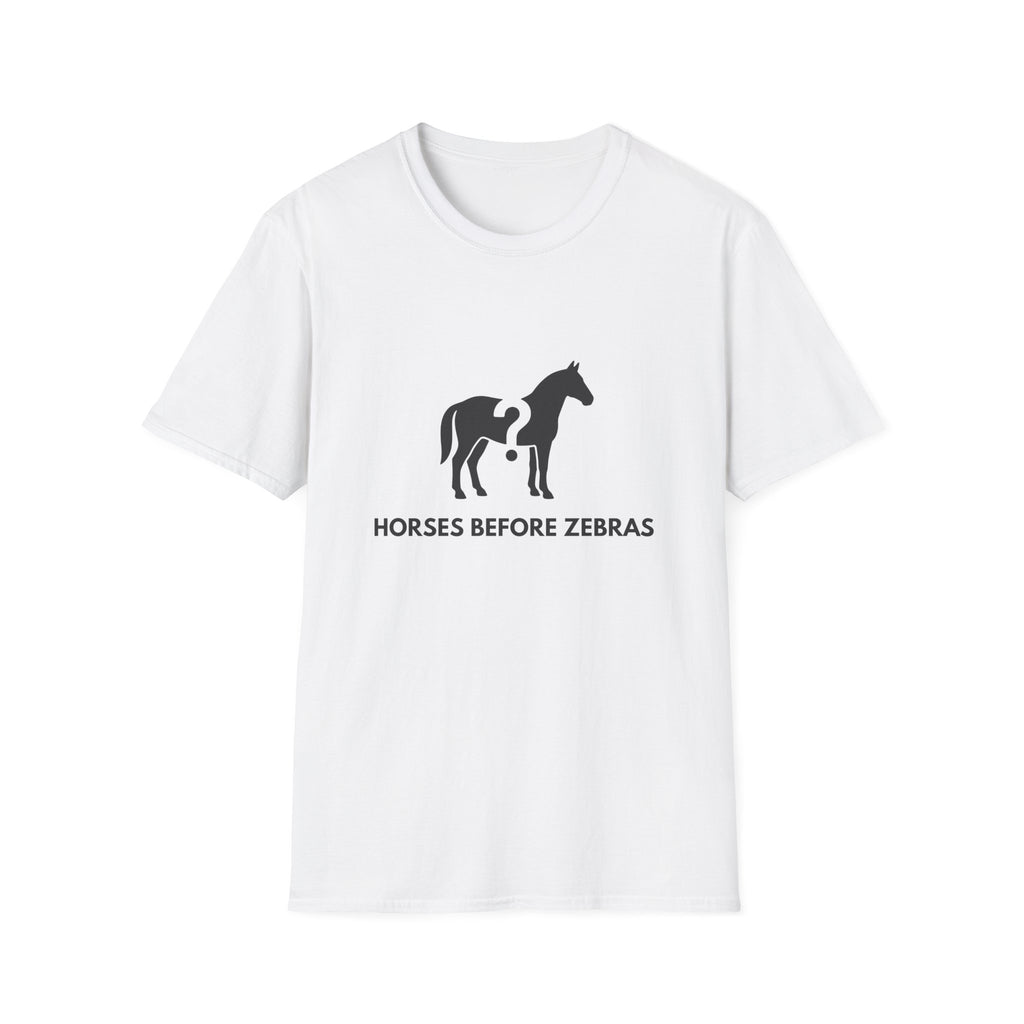 Horses Before Zebras T-Shirt