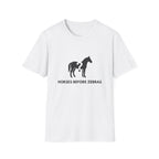 Horses Before Zebras T-Shirt