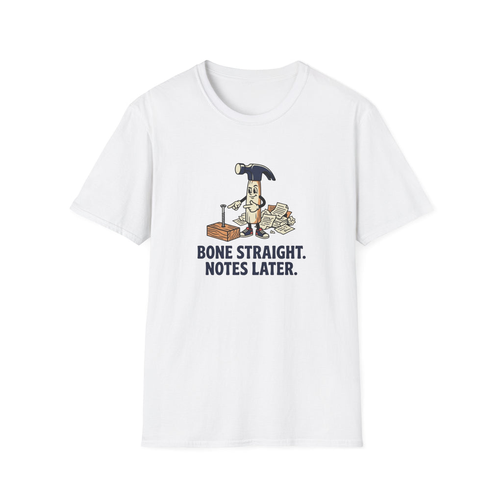 Bone Straight Notes Later T-Shirt