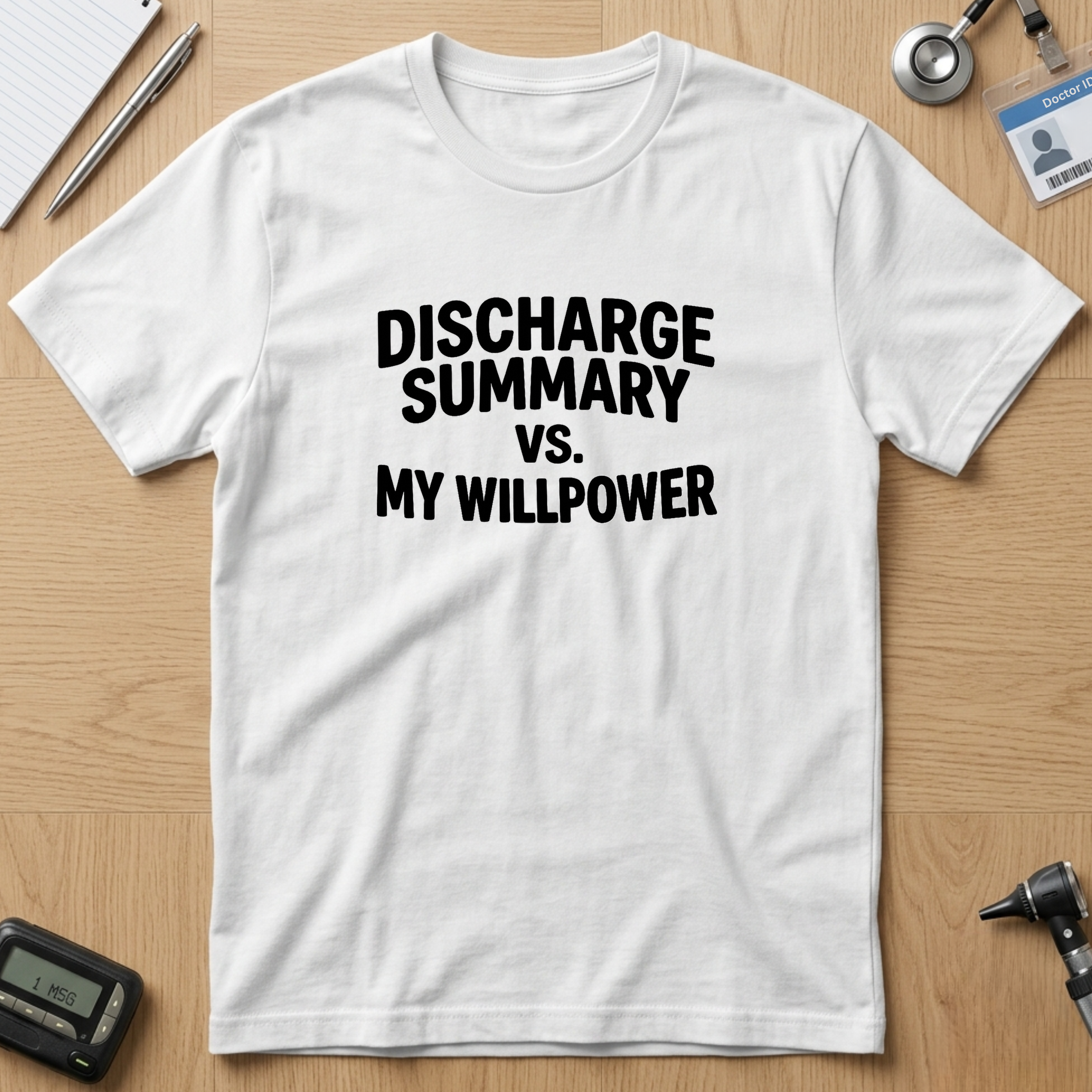Discharge Summary Vs Willpower T-Shirt