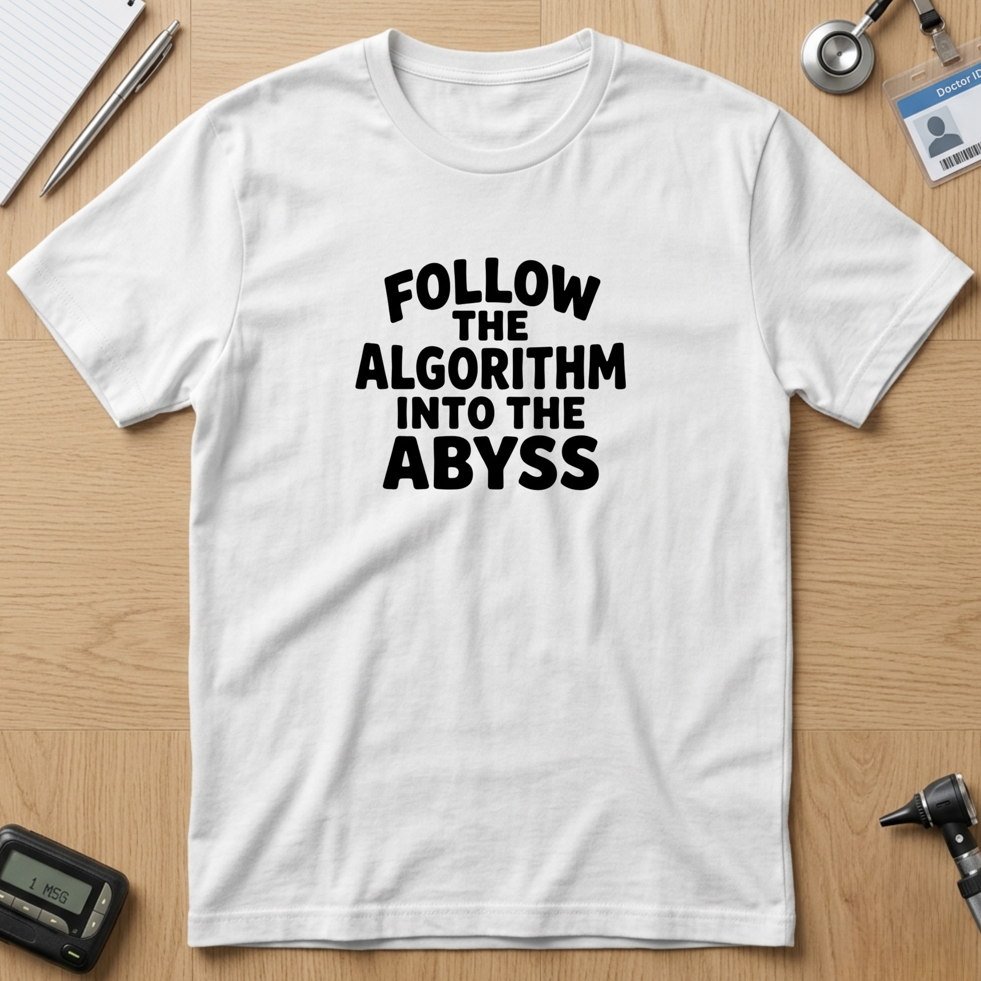 Follow The Algorithm Into The Abyss T-Shirt
