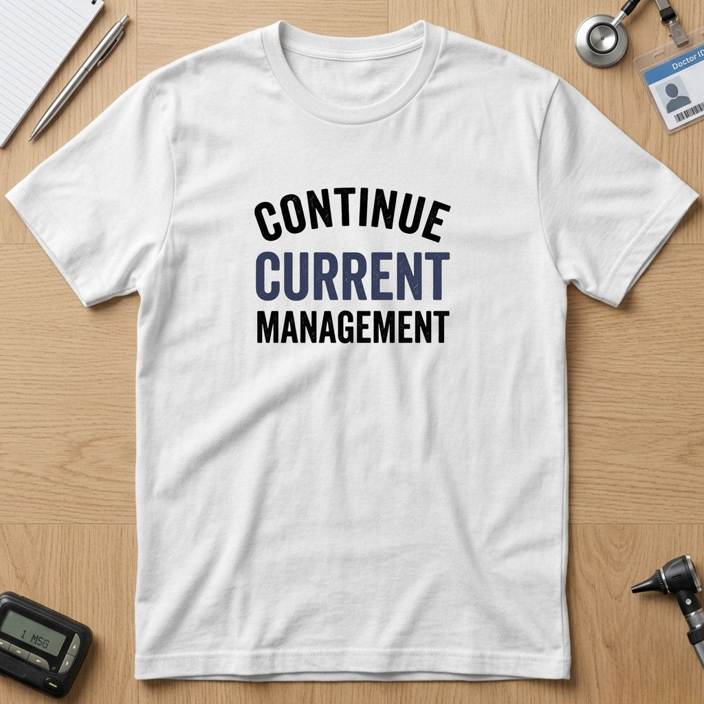 Continue Current Management T-Shirt
