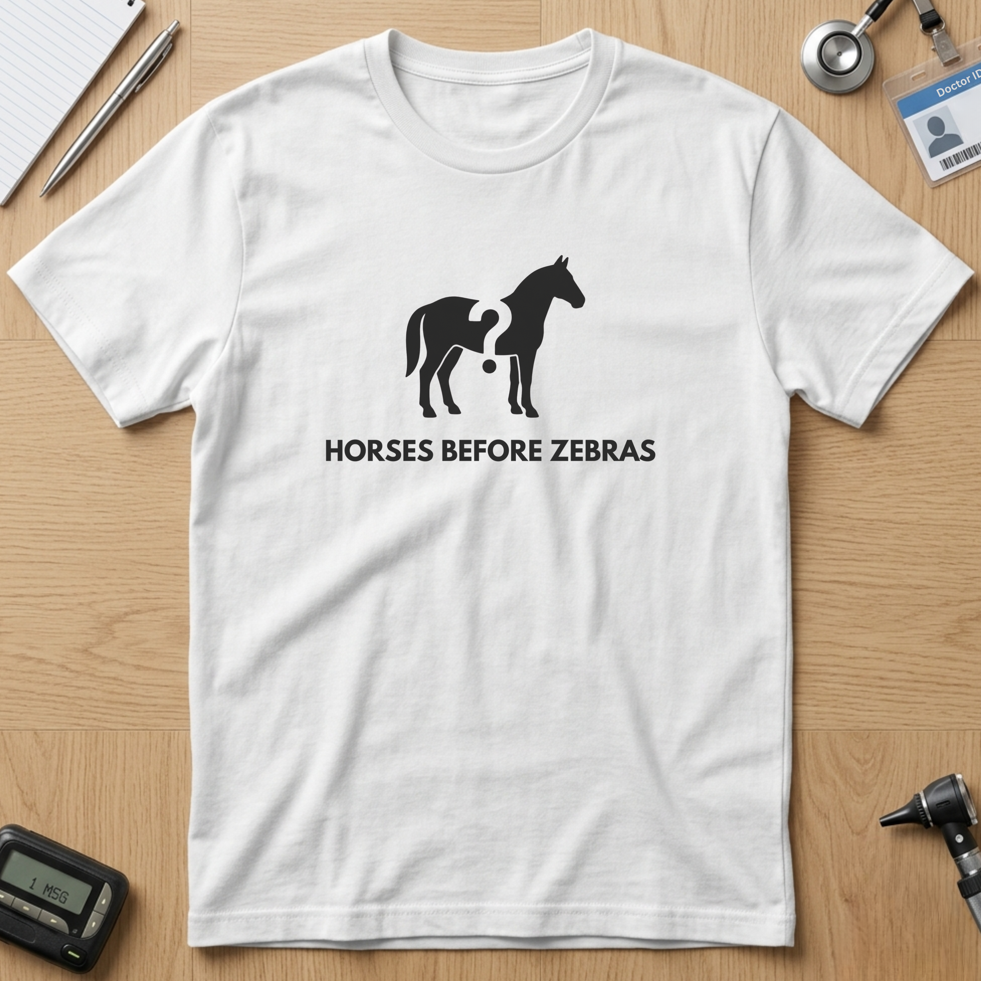Horses Before Zebras T-Shirt